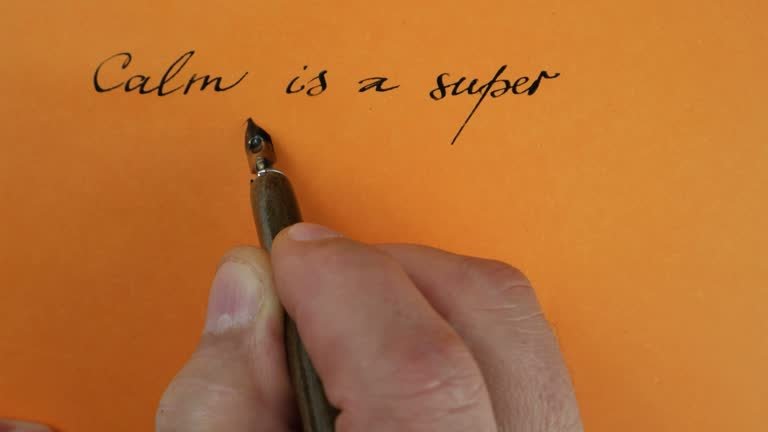 Questions of speed in contemporary handwriting