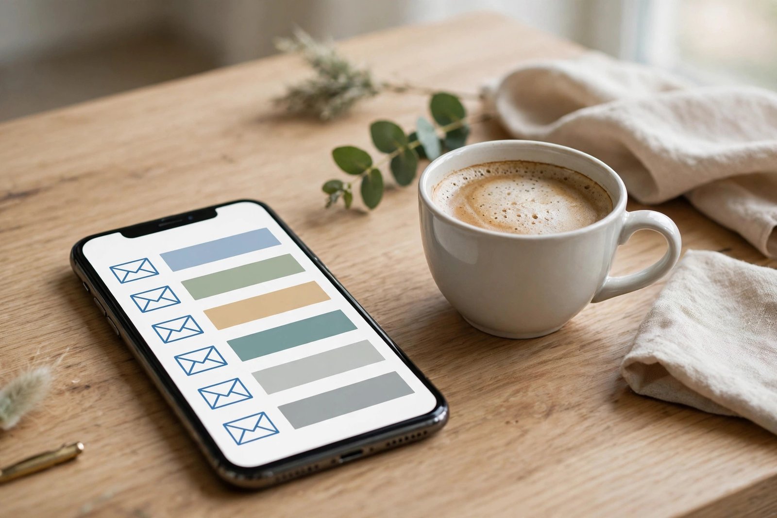 Writing professional emails faster with AI help on a laptop
